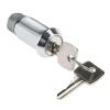 Zámková vložka S klíčem, Klíč, hloubka od panelu k jazýčku: 32.7 mm, Chromová 20.1 x 17.6 mm Euro-Locks a Lowe &