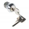 Zámková vložka S klíčem, Klíč, hloubka od panelu k jazýčku: 13 mm, Chromová 20.1 x 17.6 mm Euro-Locks a Lowe & Fletcher