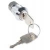 Zámková vložka S klíčem, Klíč, hloubka od panelu k jazýčku: 19 mm, Chromová 20.1 x 17.6 mm Euro-Locks a Lowe & Fletcher