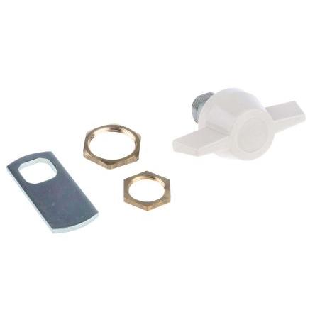 Zámková vložka S klíčem, Držadlo, hloubka od panelu k jazýčku: 13.2 mm, Chromová 22.3 x 19.2 mm Euro-Locks a Lowe &