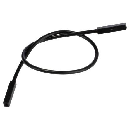Pomona Propojovací kabel, Černá 3A, délka kabelů: 6 in, 45V ac, Polyvinylchlorid