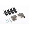 MH Connectors Plášť D-Sub, řada: MHD45PK, orientace těla: Úhlový, počet kontaktů: 9, materiál pouzdra: ABS, barva: