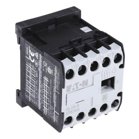 Eaton 1 NO Stykač napětí ve vinutí 24V ac 3pólový 9 A 400V ac 4 kW s 3 NO kontakty 24V ac Řízení motoru, Rezistivní