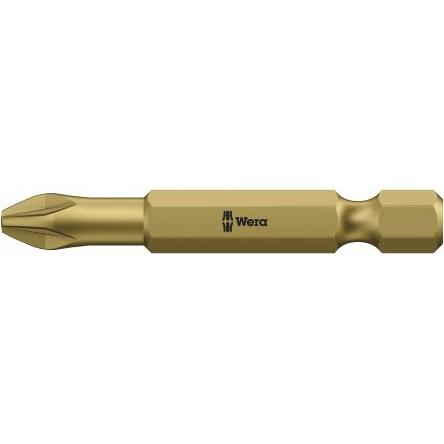 Wera Bit šroubováku, Šestihran, 6.35 mm, PZ3, celková délka: 50 mm, počet kusů: 1