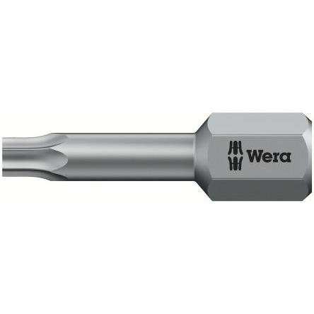 Wera Bit šroubováku, Šestihran, 6.35 mm, T15, celková délka: 25 mm, počet kusů: 1