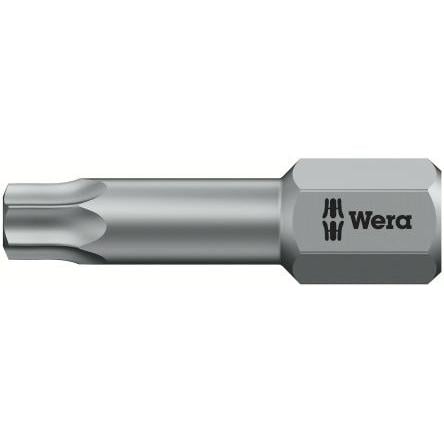 Wera Bit šroubováku, Šestihran, 6.35 mm, T25, celková délka: 25 mm, počet kusů: 1