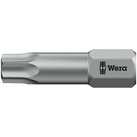 Wera Bit šroubováku, Šestihran, 6.35 mm, T30, celková délka: 25 mm, počet kusů: 1