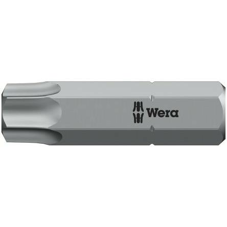 Wera Bit šroubováku, Šestihran, 6.35 mm, T40, celková délka: 25 mm, počet kusů: 1