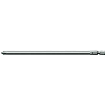 Wera Bit šroubováku, Nerezová ocel, Čtvercový, 1/4 in, PH3, celková délka: 200 mm, počet kusů: 1