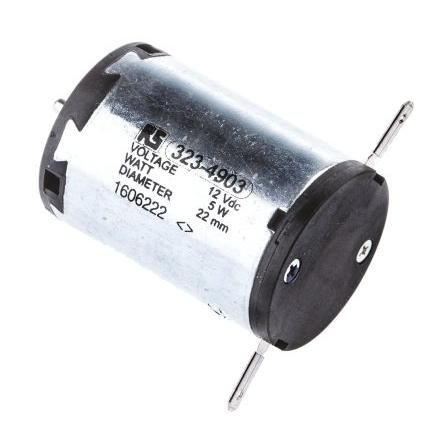 Maxon Motor DC, řada: Max 22 18V dc 9970rpm 6.25 mNm 5 W 2 mm 374mA