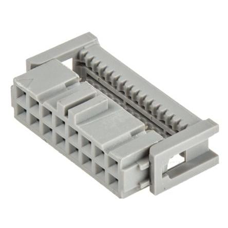 3M Konektor IDC, řada: 891 Vnitřní, rozteč: 2.54 mm, počet kontaktů: 16, počet řad: 2, Kabel, IDC, orientace těla: Pravý