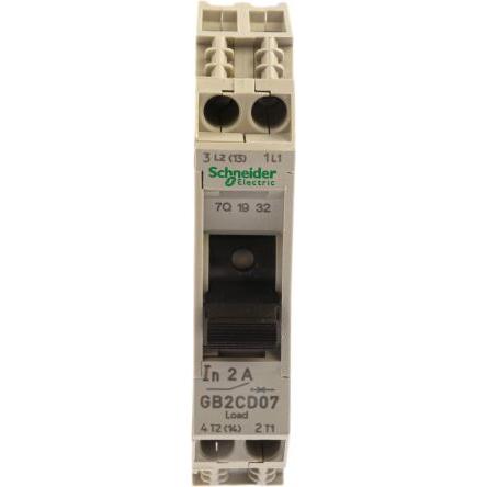 Tepelný magnetický vypínač 2A 1pólový GB2 Schneider Electric TeSys Lišta DIN