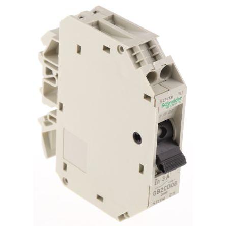 Tepelná pojistka 3A 1pólový GB2 Schneider Electric TeSys Lišta DIN