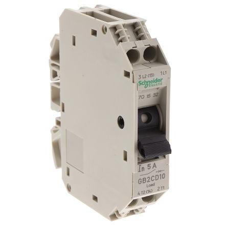 Tepelná pojistka 5A 1pólový GB2 Schneider Electric TeSys Lišta DIN