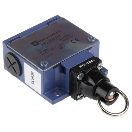 Telemecanique Sensors XY2C Kabelovod Tahový lankový spínač 1 NO/1 NC IP66 Zamak 240V ac 3A