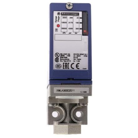 Telemecanique Sensors Tlakový snímač, řada: XMLA Diferenciální 20 bar Šroubová svorka 300 bar pro Hydraulické kapaliny,
