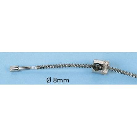 Termočlánek RS PRO 2500 mm kabel typ J Nerezová ocel 316 20 mm sonda, 0 °C 6 mm na 400 °C RoHS Compliant RS PRO