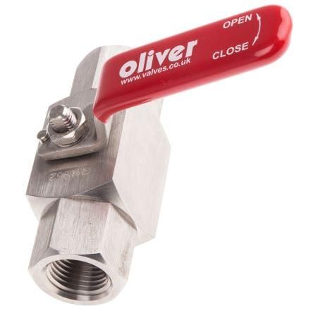 Hydraulický kulový ventil, materiál tělesa: Nerezová ocel NPT RS PRO