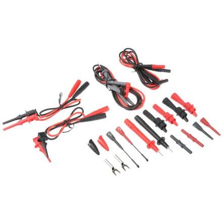 Kabely pro multimetry 1639274 Sada zkušebních vodičů pro elektrické testování, délka kabelů: 1 m Fluke, úroveň