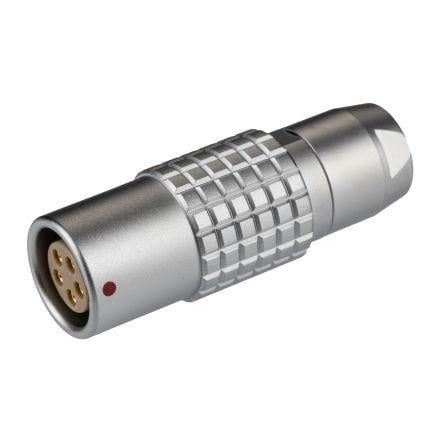 Kulatý konektor, počet kontaktů: 5, Kabel LEMO, pohlaví kontaktu: Vnitřní, orientace těla: Rovný Zásuvka, řada: 2B
