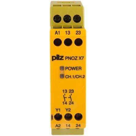 Pilz PNOZ X7 Bezpečnostní relé 24V ac/dc 1 2