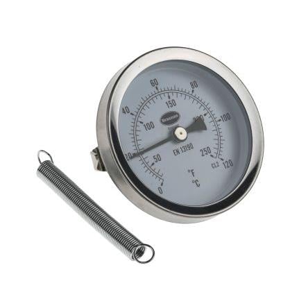 RS PRO Teploměr s číselníkem stupnice Fahrenheit, Stupně, rozsah teploty: 120 °C