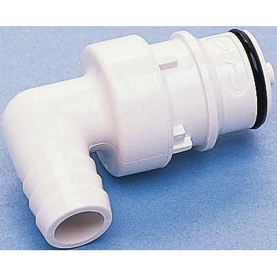 Přípojka hadicová Přípojka Se závitem, Polysulfon, vnitřní průměr hadice: 9.53 mm (vnitřní prům.), pracovní tlak: 8.6