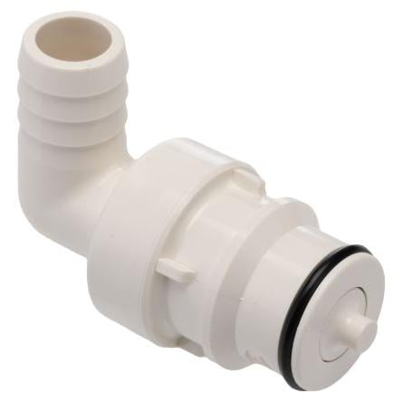Přípojka hadicová Přípojka Se závitem, Polysulfon, vnitřní průměr hadice: 12.7 mm (vnitřní prům.), pracovní tlak: 8.6