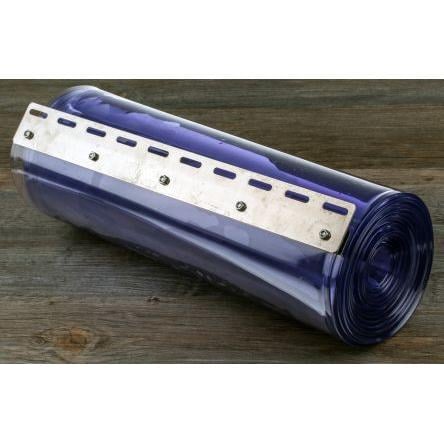 Plenty z PVC proužků, Čirá, délka: 4 m, šířka: 400mm, Průmyslový x 4 mm RS PRO