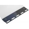Plenty z PVC proužků, Čirá, délka: 2 m, šířka: 200mm, Průmyslový x 2 mm RS PRO