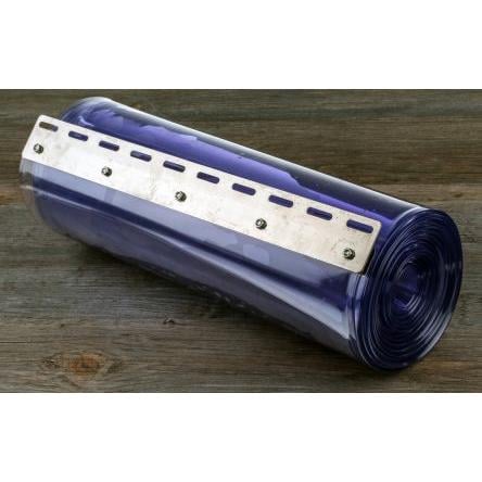 Plenty z PVC proužků, Čirá, délka: 4 m, šířka: 300mm, Průmyslový x 3 mm RS PRO