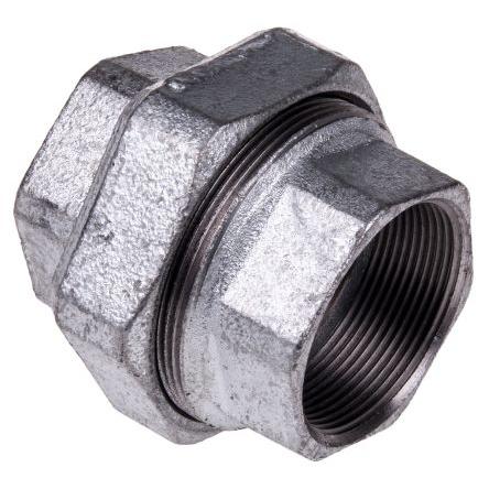 Georg Fischer Armatura z kujné oceli Adaptér ventilu Galvanizovaný Vnitřní G 2 in Vnitřní BSPP 2 in