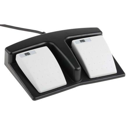 RS PRO Nožní spínač, řada: RS PRO IPX7 Univerzální použití Okamžité ovládání Termoplast DPST 3A 24 V dc 250 V ac