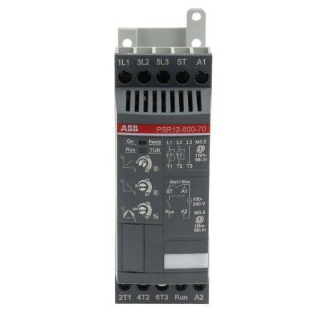 ABB Startér pro plynulý rozběh, rozsah: PSR 5.5 kW 600V ac 3fázový IP20