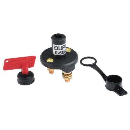 RS PRO Spínač bateriového odpojovače 2pólový Montáž do panelu IP43 100A