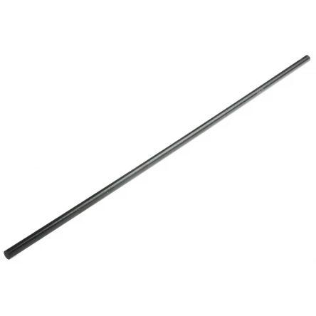 RS PRO Polyfenylsulfidová (PPS) tyč Černá, délka: 500 mm x 10 mm v prům.