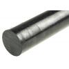 RS PRO Polyfenylsulfidová (PPS) tyč Černá, délka: 500 mm x 30 mm v prům.