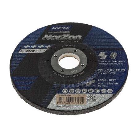 Brusný disk Zirkon zrnitost P24 125 mm Norton