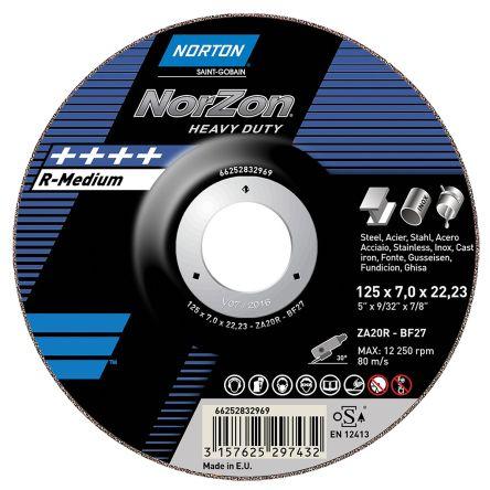 Brusný disk Zirkon zrnitost P24 180 mm Norton