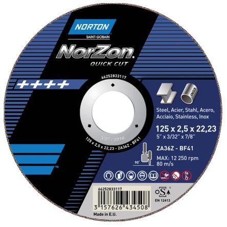 Brusný disk Oxid hlinitý zrnitost P150 230 mm Hrubé Norton