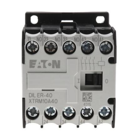 Eaton 4 NO, 4 NC Stykač napětí ve vinutí 230V ac 10 A 400V ac s 4 NO kontakty Řízení motoru, rozsah: DILER 4P