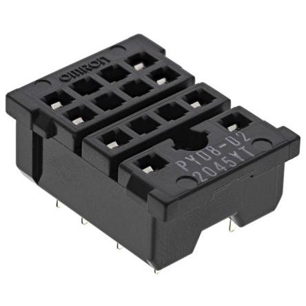 Omron Objímka relé pro MY2IN, MY2IN1, MY2IN1-D2, MY2IN-CR, MY2IN-D2, MY2N, MY2N1, MY2N1-D2, MY2N-CR, MY2N-D2 14 250V ac