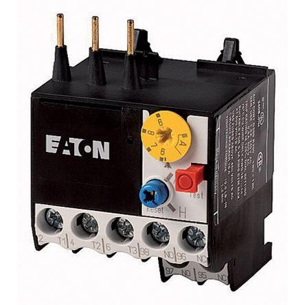 Eaton Relé na přetížení, rozsah: ZE 1 NO/1 NC s Automaticky a ručně resetováním a hodnotami FLC motoru 1.6A, 2.4 A 2.4A