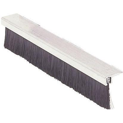 Kartáčový pásek, Nylon, Hliník barva Černá, délka: 45 mm x 53 mm x 7.6mm RS PRO