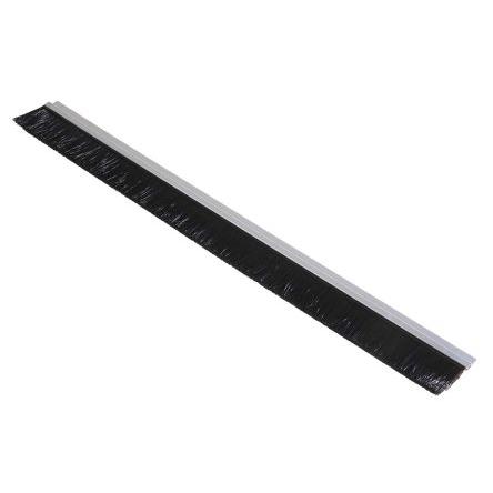 Kartáčový pásek, Hliník barva Černá, délka: 75 mm x 34 mm x 12.5mm RS PRO