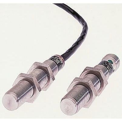 Pepperl + Fuchs Indukční bezdotykový snímač NMB5-18GM55-E2-FE Válec se závitem M18 x 1 100mA IP69K PnP 15 Hz 5 mm 30 V