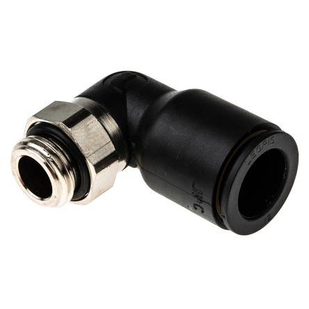 Legris Pneumatická armatura, řada: LF3000 Vnější 1/4" G, Niklovaná mosaz