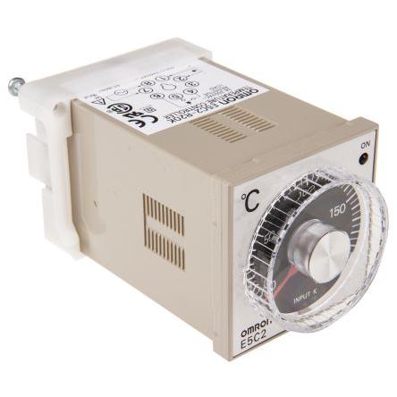 Omron Regulátor teploty s vypínačem, řada: E5C2 Lišta DIN, Zapuštěná montáž, Panel, 55 °C, -10 °C 4, počet výstupů: 4,