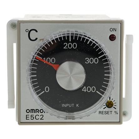 Omron Regulátor teploty s vypínačem, řada: E5C2 Lišta DIN, Zapuštěná montáž, Panel, 55 °C, -10 °C 1, počet výstupů: 1,