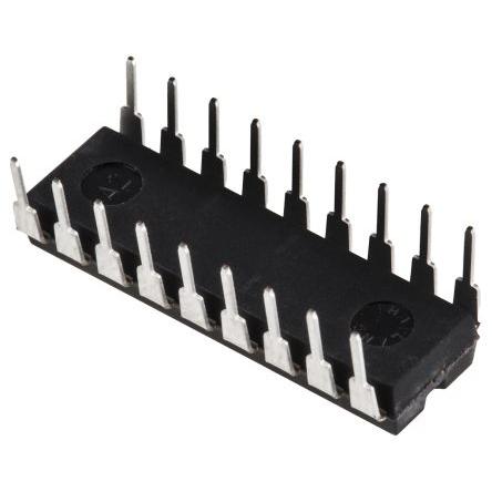 Microchip Mikrokontrolér 8 bit, standard: ISO/TS 16949 PIC 4 MHz 0.75kB EPROM 25 bit RAM, počet kolíků: 18 kolíkový,